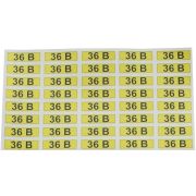 Символ  «36В»  15х50 (50шт. лист)