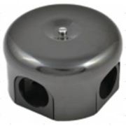 BIRONI Лизетта пластик Черный Коробка распределительная D110*35мм