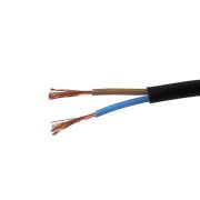 Провод ПВС 2х0,75 черный