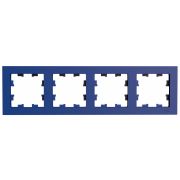 Systeme Electric AtlasDesign Аквамарин Рамка 4-ая, универсальная