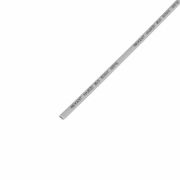 Трубка термоусаживаемая ТУТ нг 1,0/0,5мм, серая, 1м REXANT