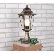 Уличный светильник NX9701 4S черное золото (4304) 100W (остатки)