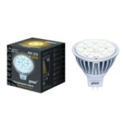GAUSS Black Светодиодная лампа MR16 4W GU5.3 220/240V 2700K 101005104 (не вып.)