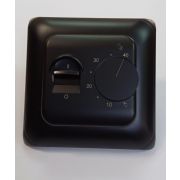 RTC 70.26 (black) Терморегулятор 16А механический черный с датчиком пола