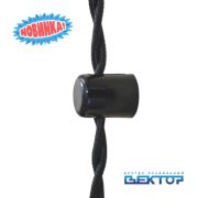 Держатель для провода Вектор №1 черный