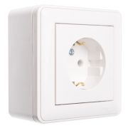 SE Wessen Подъемная коробка белая 1-ая с рамкой КР-152-18