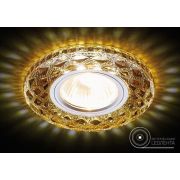 S288 BK хром/агат/MR16+3W(LED WHITE)