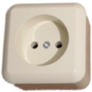 Elso Cont Беж Розетка без/з 395800
