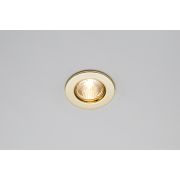 Max Light CAST 73 GOLD светильник MR16,  штампованная сталь, золото, поворотный (отверстия 55мм)