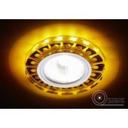S219 WH/CH/YL матовый/хром/MR16+3W(LED YELLOW)