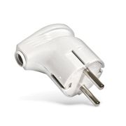 UNIVERSAL Евровилка белая с/з угловая 16А A105 ( 30шт)