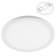 Feron AL508 Светильник светодиодный ДВО-6W 4000K белый с регулируемым диаметром (до 90мм) 29725