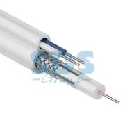 Кабель ККСВ-В+2х0,5 мм (бухта 100 м) белый REXANT 01-4001