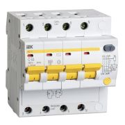 IEK KARAT Дифференциальный автоматический выключатель АД14 4Р 63А 30мА.