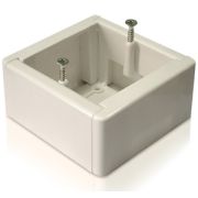 GE40231-01 Уст. коробка универсальная для о/п белая 85х85х44мм (50шт)