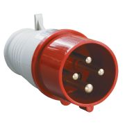 IEK Вилка 014 3Р+РЕ 16А 380В IP44 PSR02-016-4