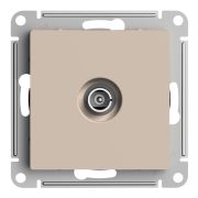 Systeme Electric AtlasDesign Песочный Розетка TV оконечная 1DB, механизм