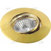 CAMELO 35104 алюминиевое литье поворотный золото MR11 GU4 58х44х40