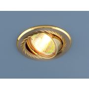 704 CX MR16 SN/GD сатин никель/золото светильник точечный ЭС (снят)