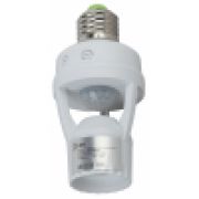 ЭРА MD 015 Датчик движения ( патрон ) БЕЛЫЙ E27 60ВТ 360ГР 6М IP20 Б0043792