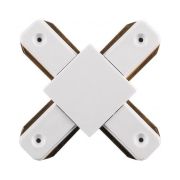 FERON Коннектор Х-образный однофазный для шинопровода, белый, LD1002 10330