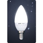 GAUSS Светодиодная лампа свеча 3W E14 4100K матовая (керам. рад.) 103301203 (***)
