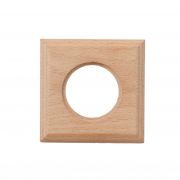 BIRONI Шедель Бук Натурэль Рамка 1-ая Форма квадрат (скрытый монтаж)