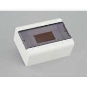 Щиток Тусо о/п на 9 мод. белый с прозрачной дверцей 222х160х93мм 68029