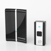 Звонок беспроводной DBQ20M WL 36M IP44 черный 80м Электростандарт a044640