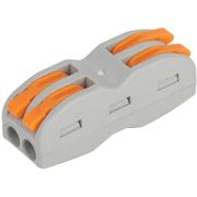 Эра клемма 422 проходная 2полюсная с рычагом 0.08-4мм2 (50шт/уп)