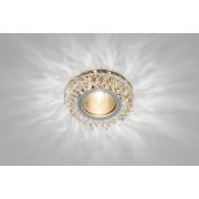 Max Light CRYSTAL LED 1  светильник диодный декоративный, MR16, прозрачный (отверстия 60мм)