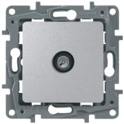 Legrand Etika Алюминий Розетка TV оконечная 672465