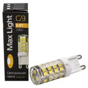 MAX LIGHT JCD LED G9 6W 4200K лампа светодиодная, 220V-230V,4200K, G9, пластик