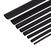 Набор термоусаживаемых трубок ТУТ нг №5 STANDARD 2:1, упаковка 18 шт. по 10 см REXANT