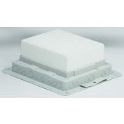 089630 Legrand Mosaic Коробка напольная встраиваемая 10М/12М (снят)