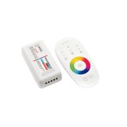 Контролер RGB+W2.4G сенсорный 4Ch*6A 12/24V Белый, RF-RGBW-S-24A