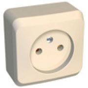 Этюд Крем Розетка 1-ая б/з без шторок наружная PA16-001K