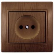 LEZARD С/П сосна розетка 1-ая б/з 701-0801-121