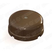 Коробка распаячная фарфоровая D80*33мм Мезонин коричневая GE70235-04