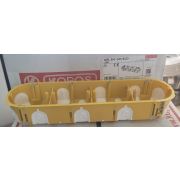 KPL 64-50/4LD_NА подрозетник 4-ой не стыкуемый Kopos (280х68х50) глубина 50мм