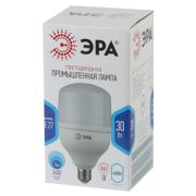 Лампа светодиодная ЭРА STD LED POWER T100-30W-4000-E27 кoлокол нейтральный белый свет