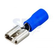 КЛЕММА ПЛОСКАЯ изолированная гнездо-7.4мм 1. 5-2. 5мм² (РПи-м 2. 5-(6. 3)/РПИм 2-250) REXANT 08-0433