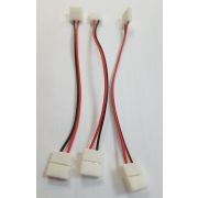 Коннектор для светодиодной ленты SMD3528 с проводом двухсторонний (ширина 8 мм )