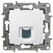 Legrand Etika Белый Розетка комп (RJ45) 5 кат. UTP 672241
