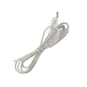 Arditi Шнур с вилкой прозрачный 3м