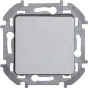 Legrand/Daccord INSPIRIA Алюминий Выключатель одноклавишный 10 AX - 250 В