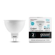 Лампа Gauss LED Elementary MR16 9W GU5.3 660lm 4100K 13529