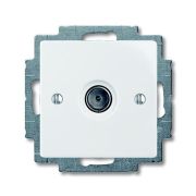 ABB Basic 55 Розетка TV оконечная бежевый 2CKA001724A4280 (1724-0-4280)