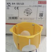 KPL 64-50/LD_NА подрозетник 1-ый не стыкуемый Kopos (70х68х50) глубина 50мм