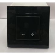 ThermoLife Терморегулятор сенсорный ET-43 черный (Atlas, Валена, Werkel)